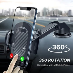Car Phone Holder Smartphone Support in Car Cell Phone Holder Suction Cup Clip Stand Mobile Phone Holder Stand
