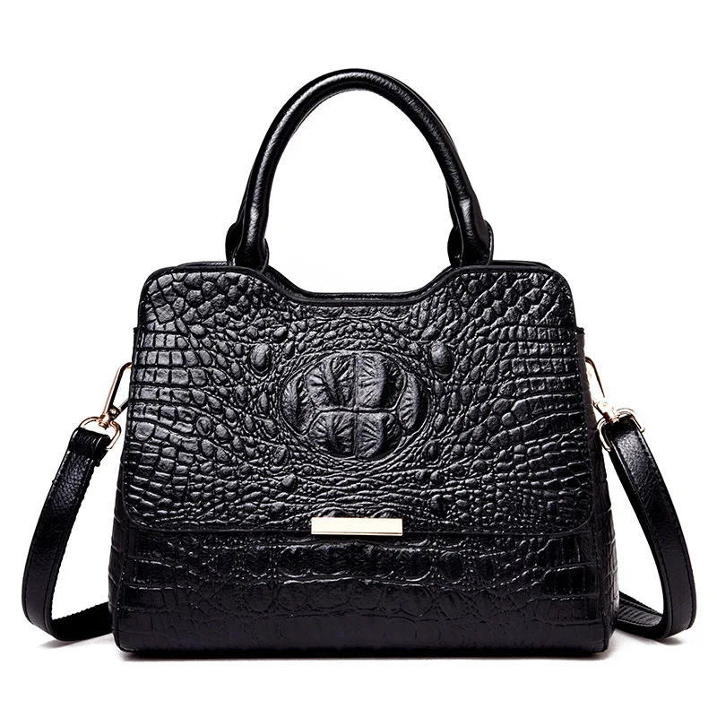 2023 Alligator Luxury Handbags Women Genuine Leather Bags Female Designer Shoulder Tote Crossbody Hand Bag Ladies Pochette Bolsa