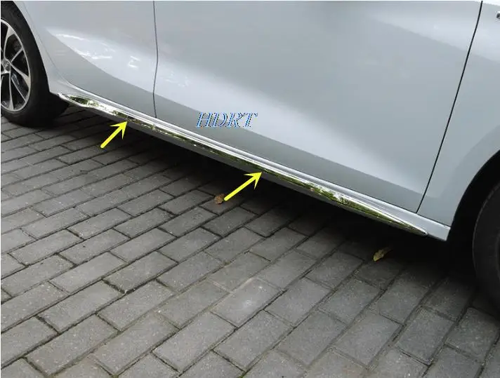 For Audi A3 Hatchback  2020 2021 2022 Accessories Stainless Steel Side Door Body Molding Strips Cover Trim 4pcs Car Styling