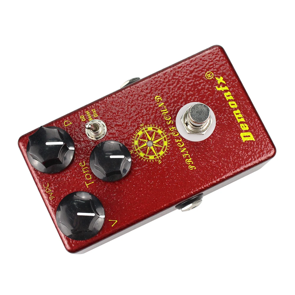 High Quality NEW Demonfx  Prince of Sound Guitar Effect Pedal Overdrive Boost Distortion Prince of tone