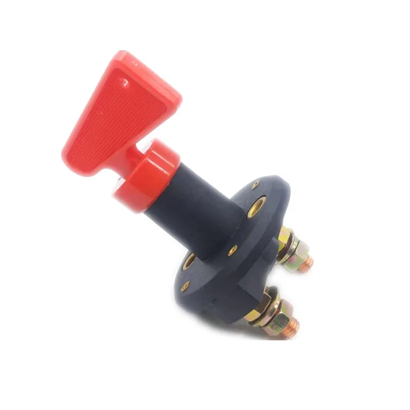 12V 300A Battery Main Switch Disconnector Compact Size Isolator Disconnect Device Sturdy Durable Car Boat Switch Accessories