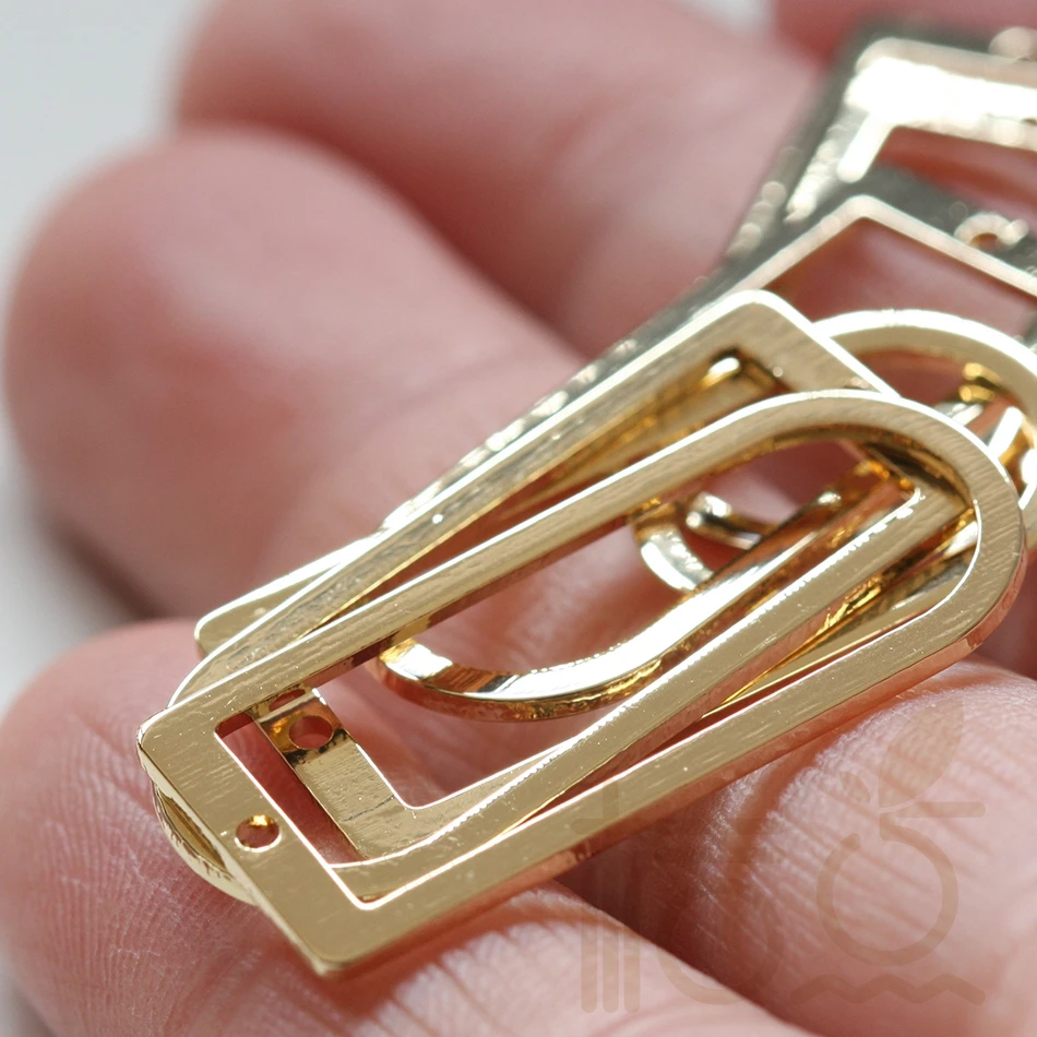 DIY Supply-Premium Plated Solid Brass Finding Cut Rectangle - 30.1x12.7mm (3873C)