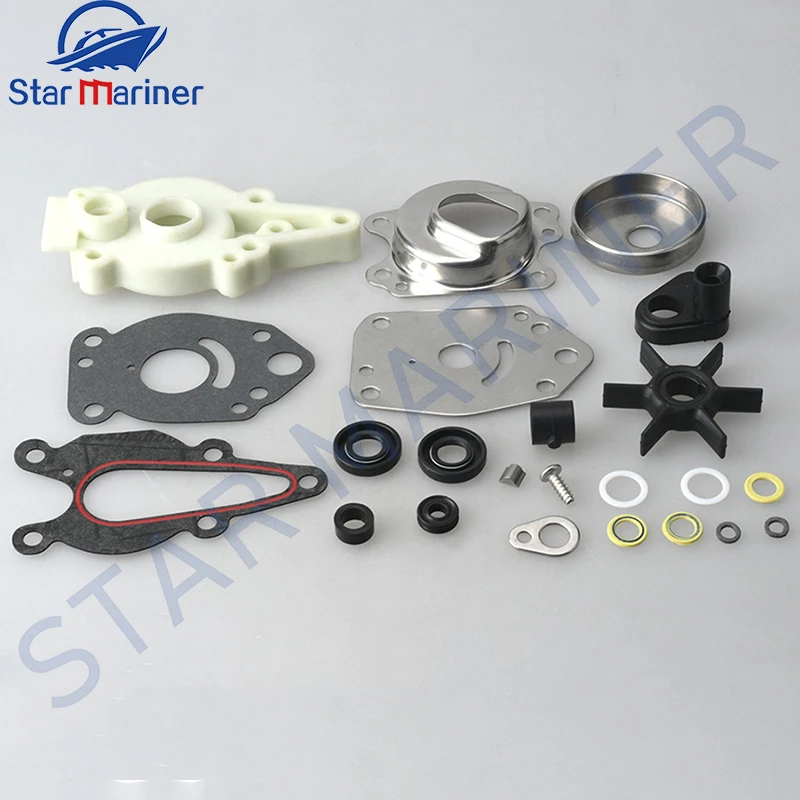 46-42089A5 Water Pump Impeller Repair Kit FOR Mariner Mercury Force Outboard Motor 6-15 HP 4642089A5 47-42038-2 Boat Engine Part