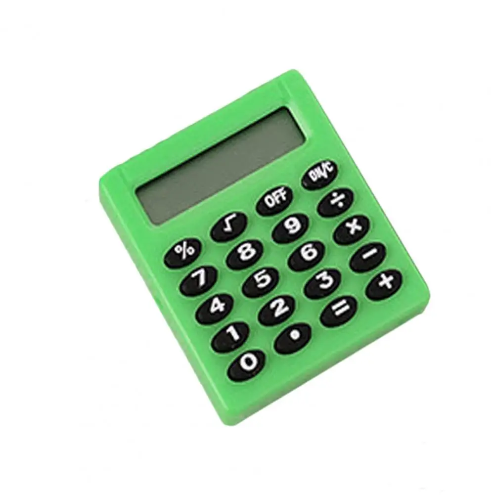 Mini Calculator Pocket Size Digit Display Portable Handheld Desktop Calculator Student Gift 2021