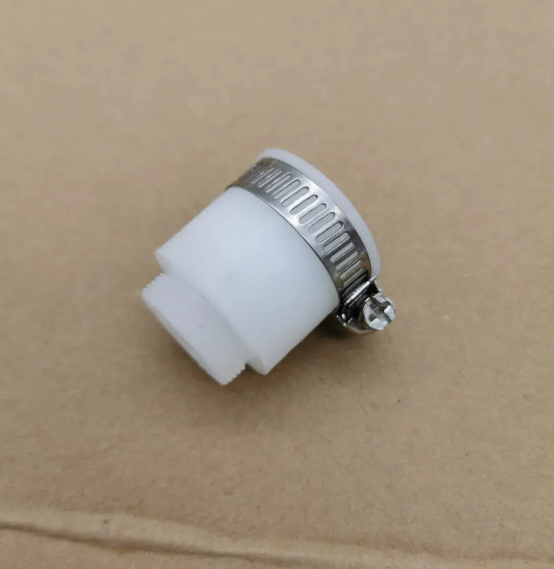 1 szt. Uniwersalne złącze armatura wodna Adapter prysznicowy 15 ~ 23 mm Złącze barbera kranu bez gwintowej dyszy filtra wody z kranu — zdjęcie 6