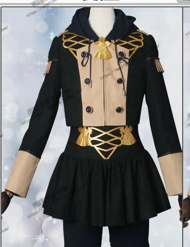 Wind Flower Snow Moon Officers Academy Black Eagles Bernadetta von Varley Dress Cosplay Costume