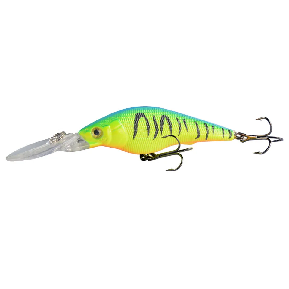 1 PCS 9cm 6.6g Minnow Fishing Lures Wobbler Hard Baits Crankbaits ABS Artificial Lure for Bass Pike Fishing Tackle