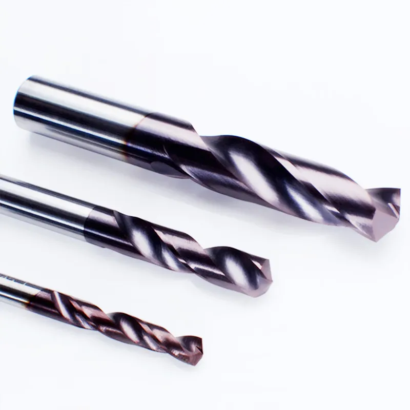 Imagem -02 - Sanai Broca de Carboneto de Tungstênio 10 Peças Mm10 mm Hrc65 ° Broca Torção Conjunto de Ferramentas de Perfuração Metal Brocas