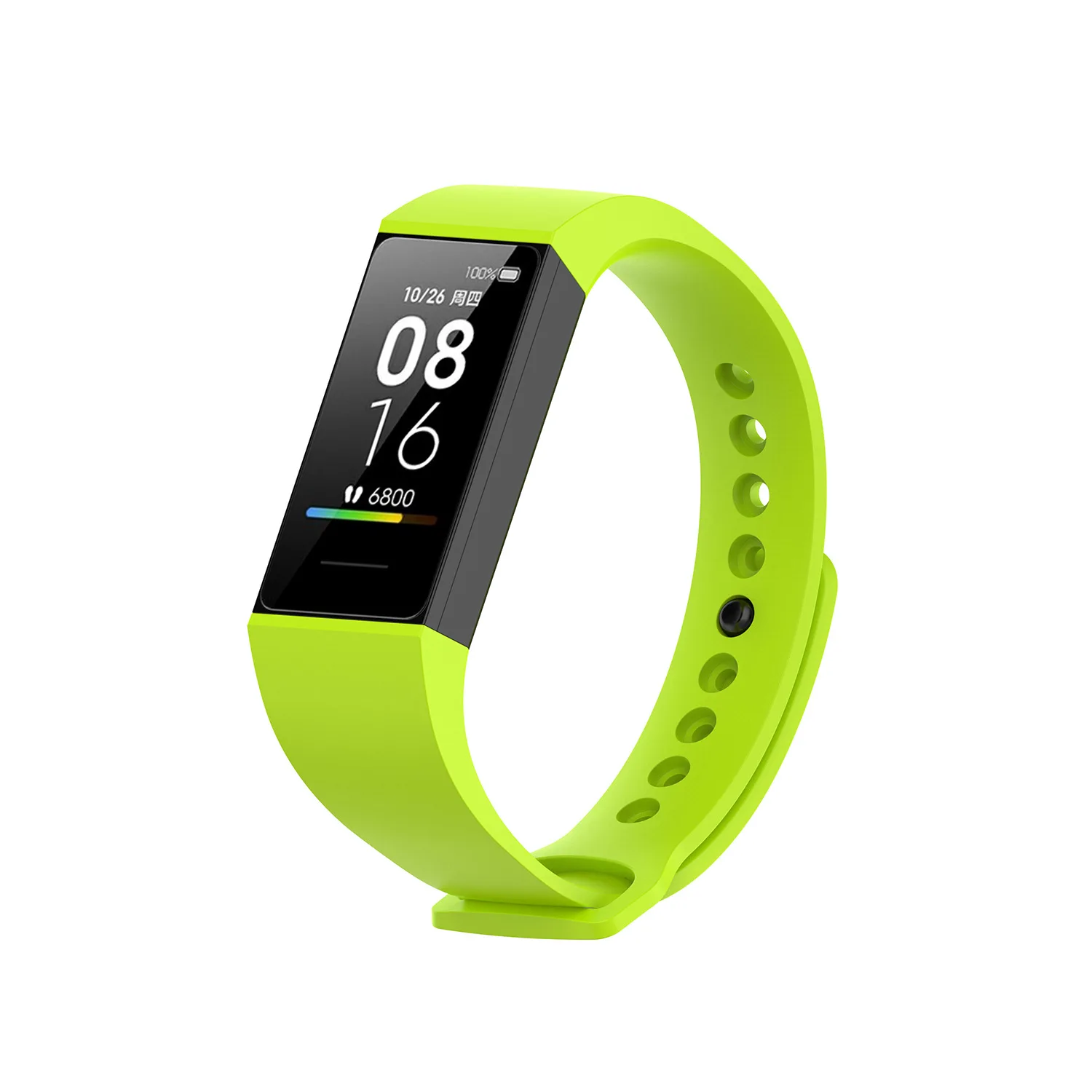 Pulseira de silicone para relógio, de substituição, esportiva, para redmi smart band 4c