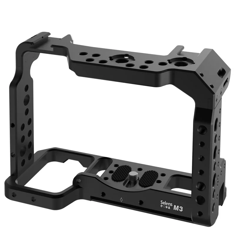 Selens a7iii a7r3 a7m3 Cage For Sony A7RIII /A7III/A7MIII Aluminum Alloy Cage To Mount Tripod Quick Release Extension