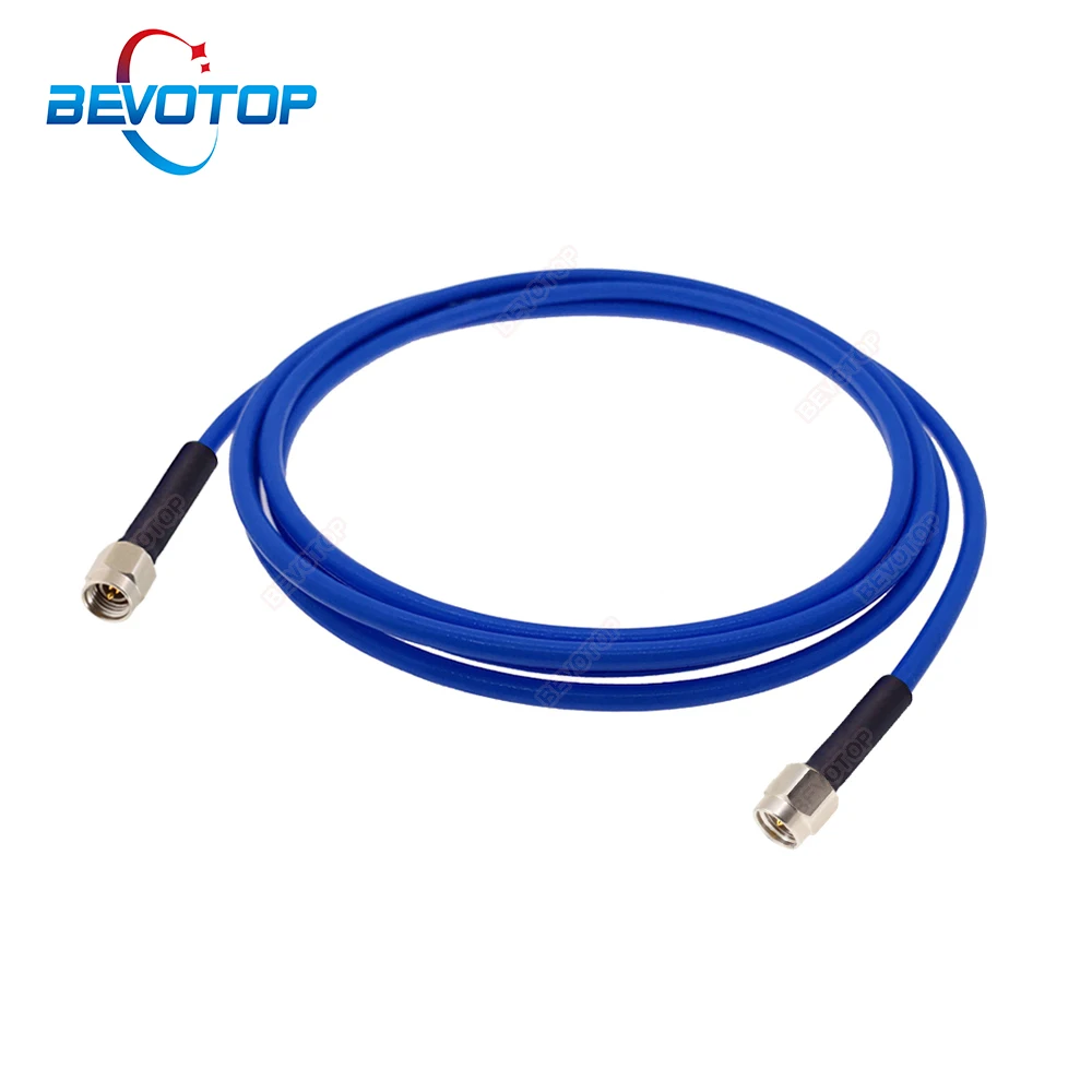 

18GHZ SS402 Cable SMA Male to SMA Male Plug High Quality High Frequency Low Loss SS-402 Test Cable RF Coaxial Pigtail Jumper