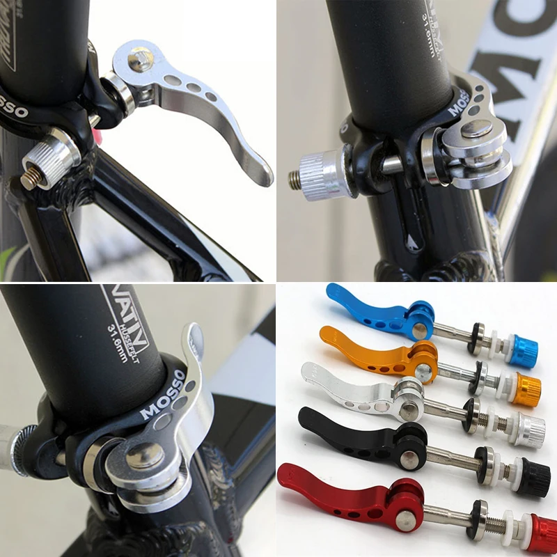 Bike Seat Post Clamp MTB Quick Release Seatpost Mountain Bike Seat Tube Clamp Accessories Kit Bicycle Components Repair Tools image 5