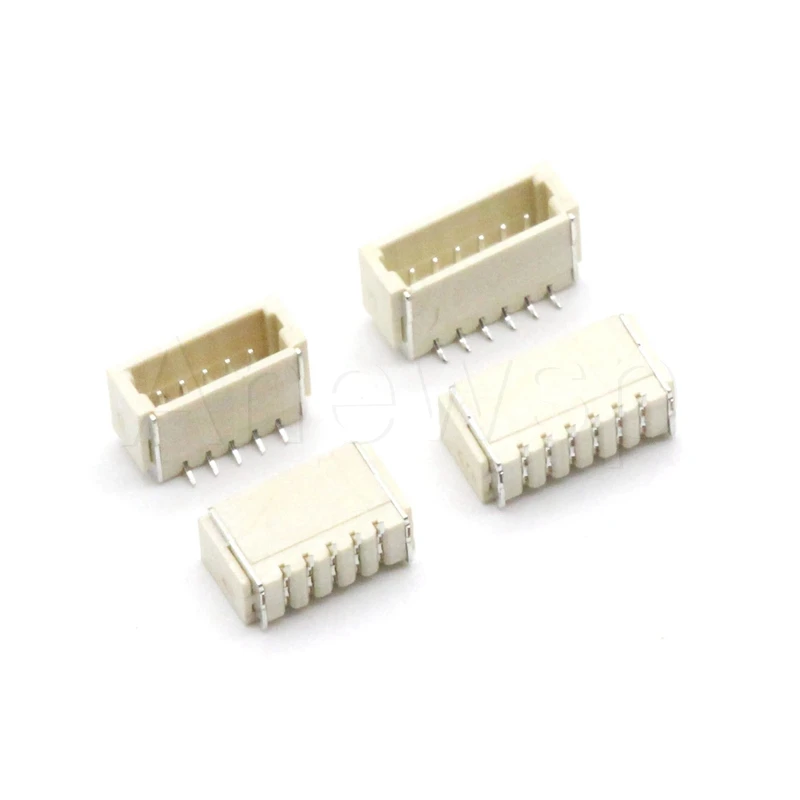 10PCS JST SH1.0 Connector SMD Vertical Type Socket Top Entry Wire-to-Board Receptacle 1.0MM pitch 2P 3P 4P 5P 6P 7P 8P 10P-12P