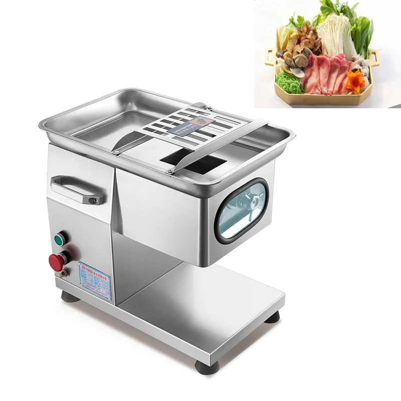 

Fresh Beef Slicer Pork Meat Mutton Cutting Slicing Machine Fresh Meat Strip Cutter Shredding and dicing machine