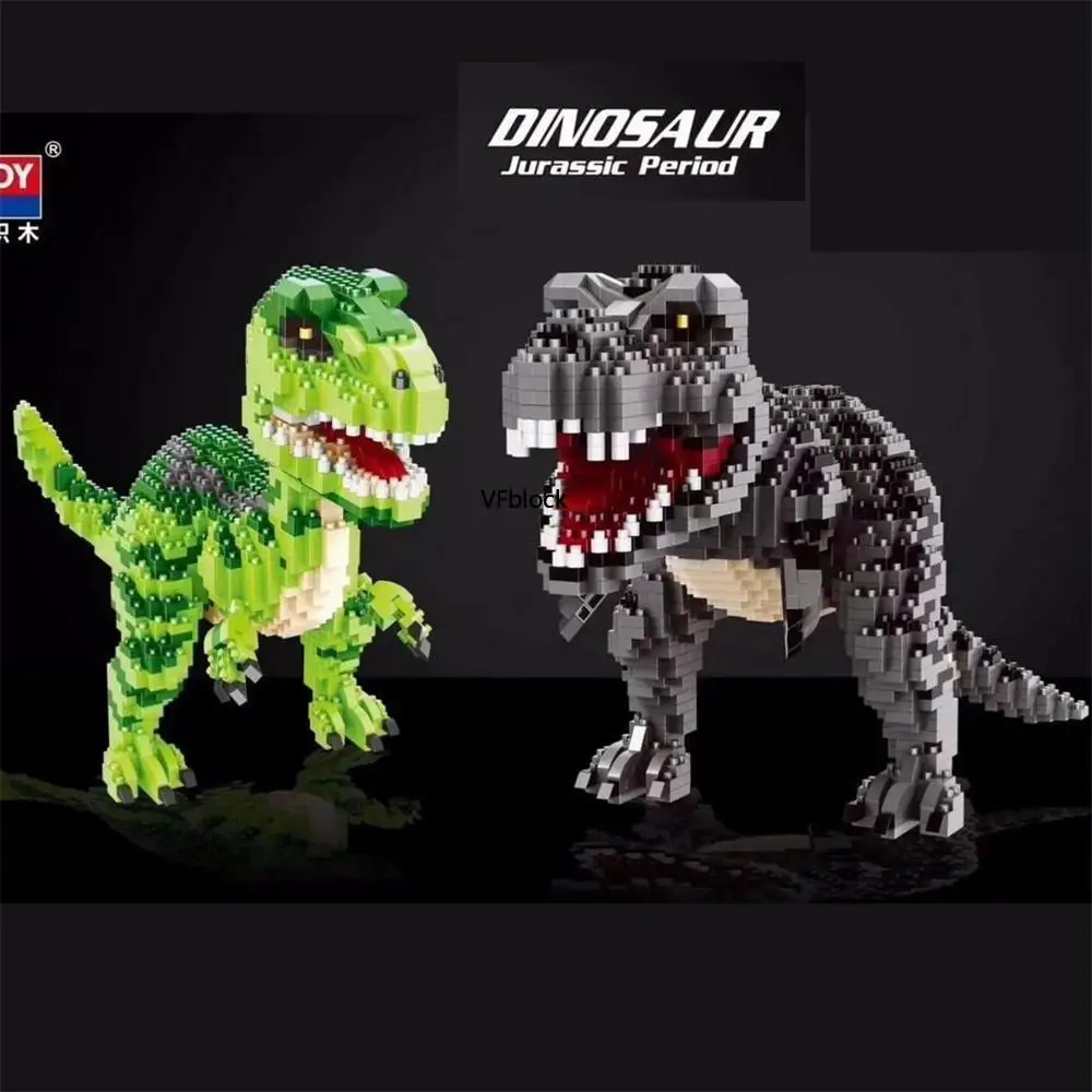 

Balody Mini Blocks Cartoon Building Dinosaur Model Brinquedos Plastic Bricks Children Toys for Kids Christmas Boy Gifts 16088