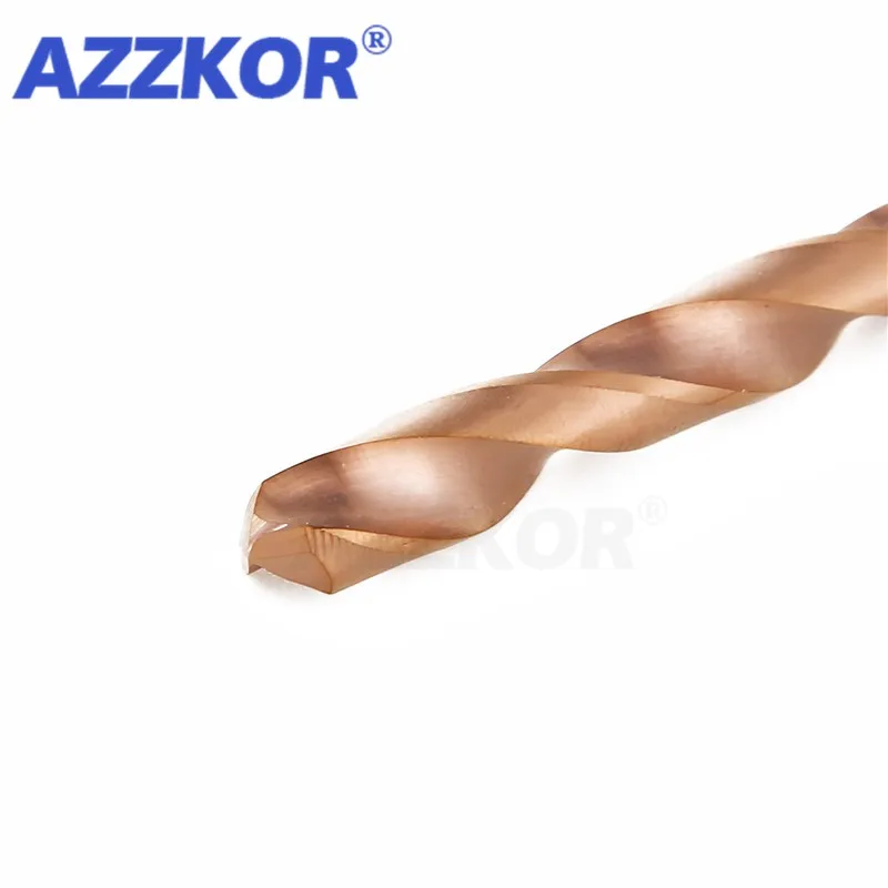 Carbide Alloy 3D Drill Tungsten Steel Super Hard Stainless Twist Bit Straight Handle Solid Interval Bronze For CNC Lathe Machine