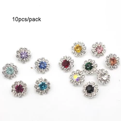 Shiny 16MM Clothing Decoration Buttons rhinestone DIY hand-sewn  Romantic evening dress Ornament Ornamental accessories