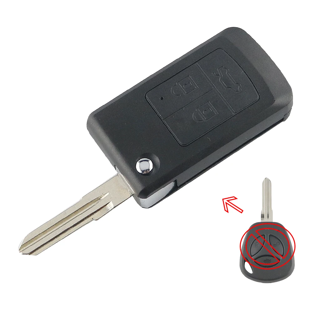 YIQIXIN New 2 Style Key 3 Button modificato Flip pieghevole Remote Car Key Shell per Lada Priora Niva Vaz Granta Samara 2108 Xray