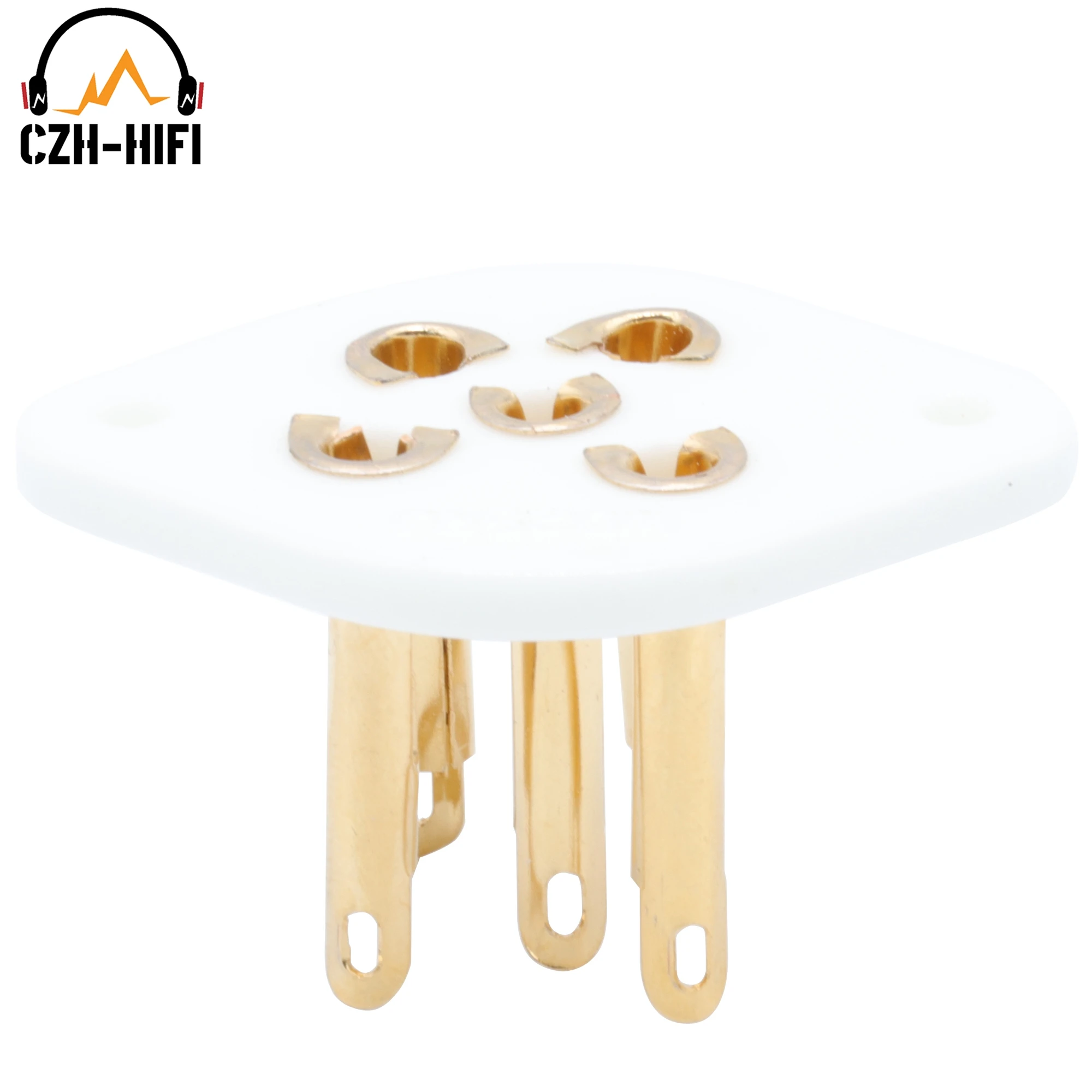 1pc 5pin O5A Ceramic Tube Socket Valve Base For PX4 PX25 1701 PX5 PA40 RE134 RE144 REN804 Vintage Audio Amplifier DIY HiFi