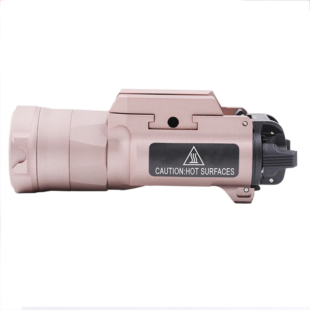 X300UH-B Weapon Light Ultra-High Dual Output White LED Tactical Flashlight Brightness Adjustment & Strobe White Light