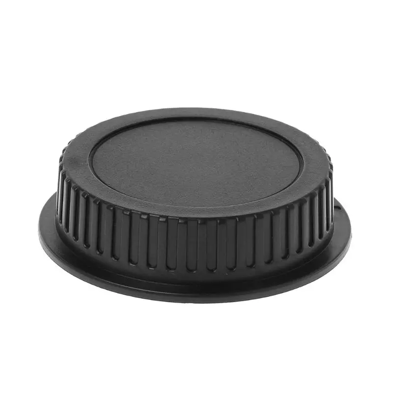 Rear Lens Body Cap Camera Cover Set Dust Screw Mount Protection Plastic Black Replacement for Canon EOS EF EFS 5DII 5DIII 6D