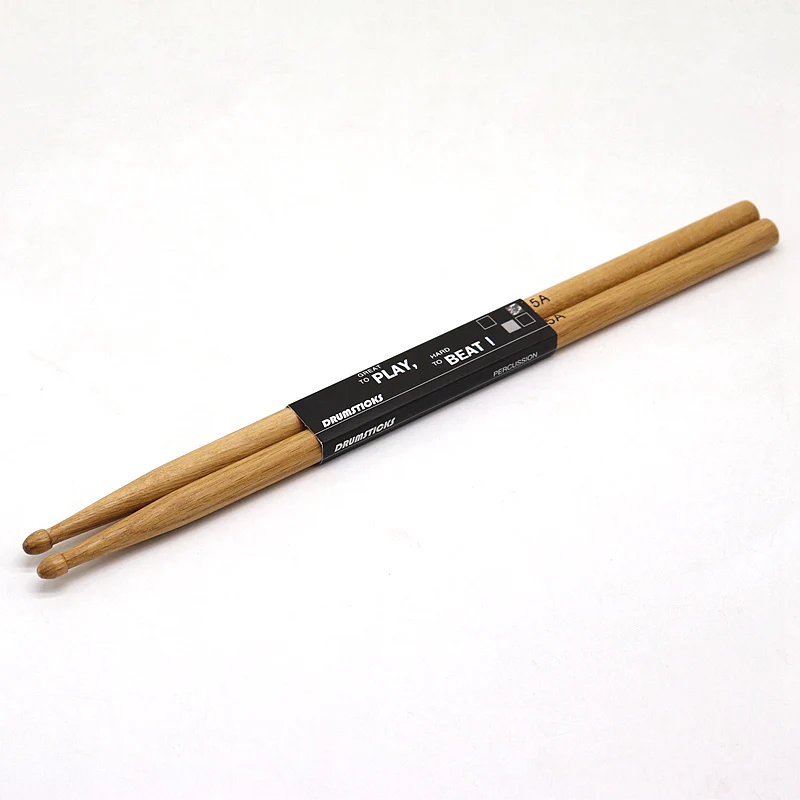 1 PAIR 5A OAK Drum Stick Drum Sticks