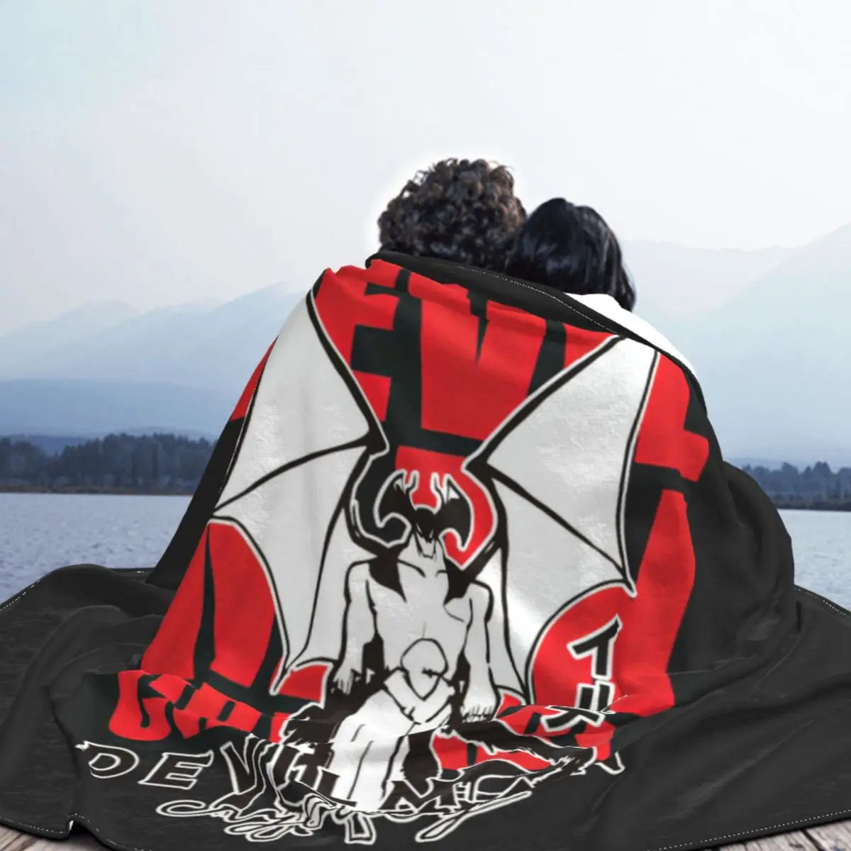 Devilman Crybaby Blankets Fleece Decoration Ultra-Soft Throw Blankets for Bedding Bedroom Plush Thin Quilt