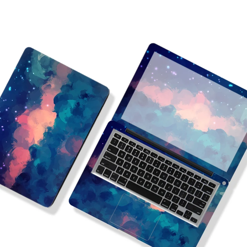 DIY Starry Sky Cover Laptop Skin Simple Film 12/13/14/15/17 Inch Notebook Sticker For Dell/ASUS/Acer/HP Etc.