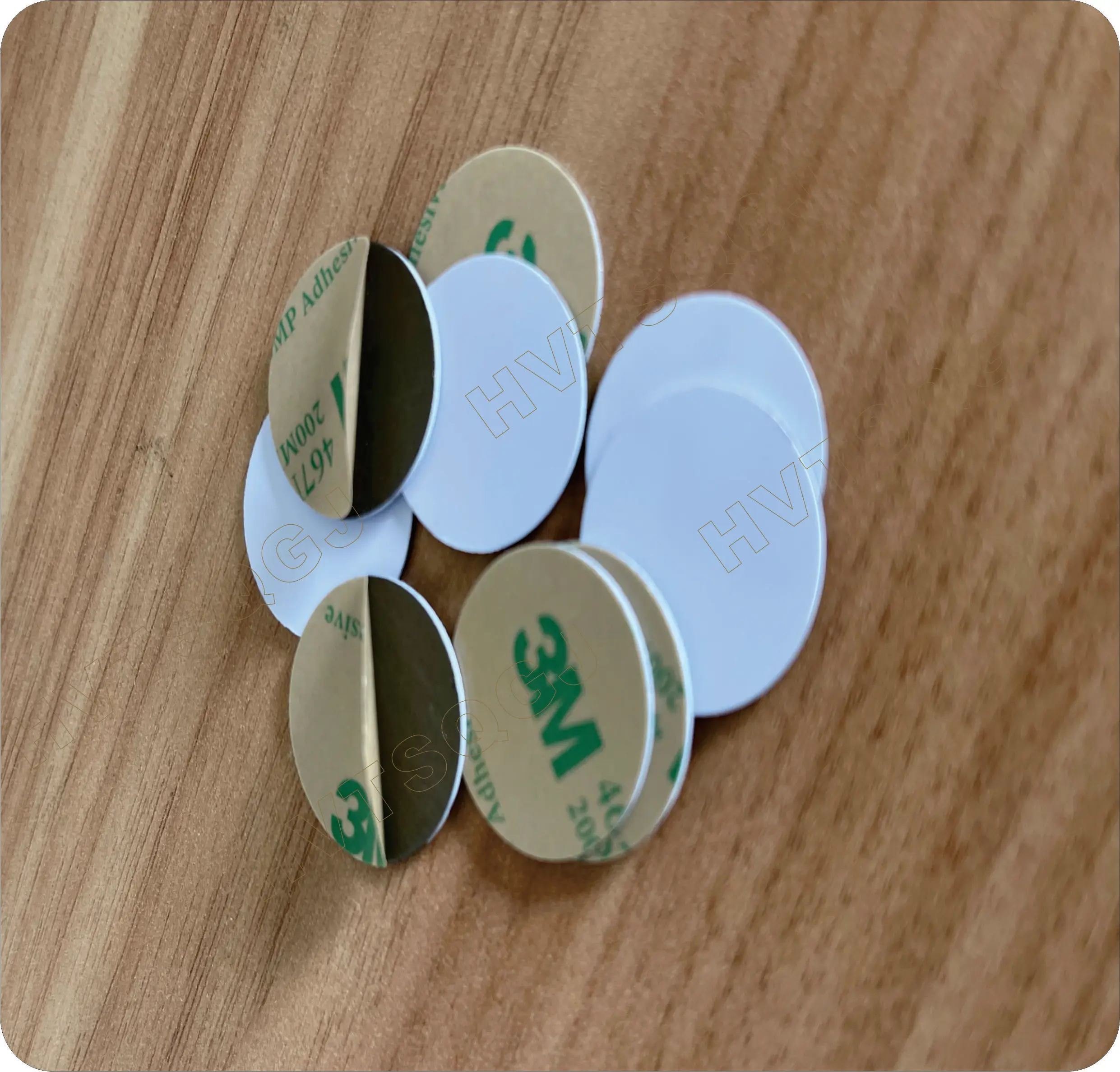 100 pcs T5577 RFID Chip 125khz Copy Rewritable Writable Duplicate 125khz  Sticker Rfid Anti-Metal 125Khz Ronde Tags  Sticker