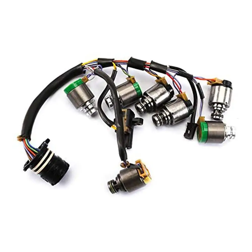 5HP19 Transmission Solenoids Set with Internal Harness 0501314432 0501316463 0501210019 For BMW Audi A6 A8 S4 S6/RS6 Prosche