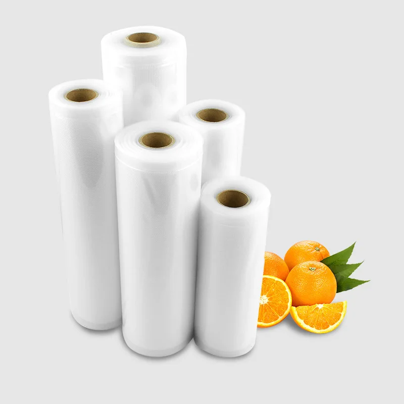 

Household Kitchen Sealed Bags 5 Rolls Vacuum Bags For Vacuum Sealer Vegetable Fruits Bread Meat Storage Bags