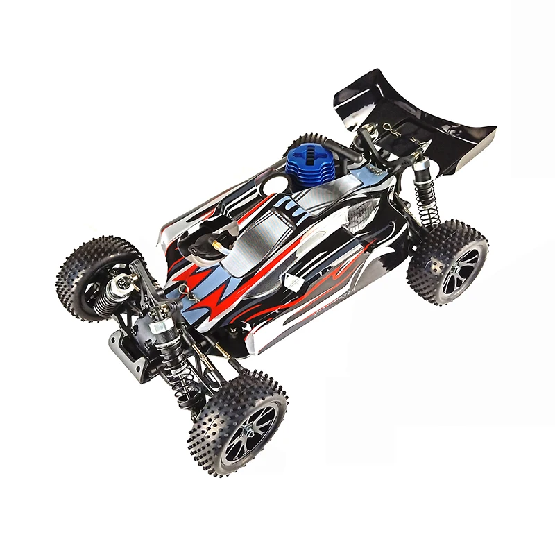 Vrx-子供向けの2速スポーツレーシングカー,モデルhr1007 spirit n2 1/10 Nitroバギーrc,4wd,fc.18,プルスタートエンジン