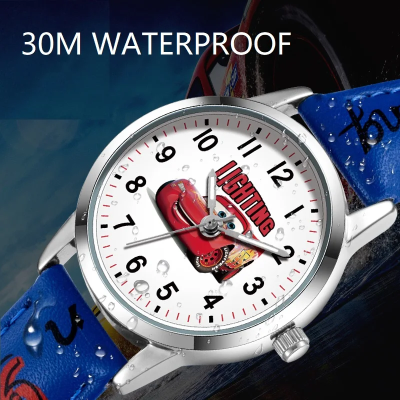 Disney Top Original CARS PIXAR Cartoon bambini orologi impermeabili ragazzi ragazze bambini regalo per feste orologio da polso Relogio Feminino 5501