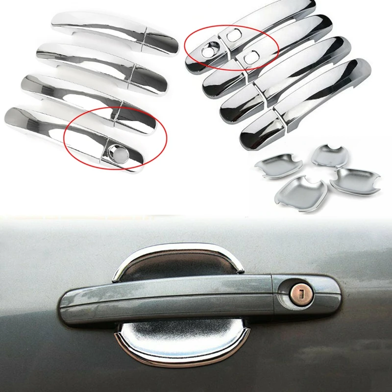 

Upgrade For Ford focus 3 MK3 For Ford Kuga 2 2012-2016 2017 2018 Chrome Car Exterior Door Handles Covers Protection Stickers