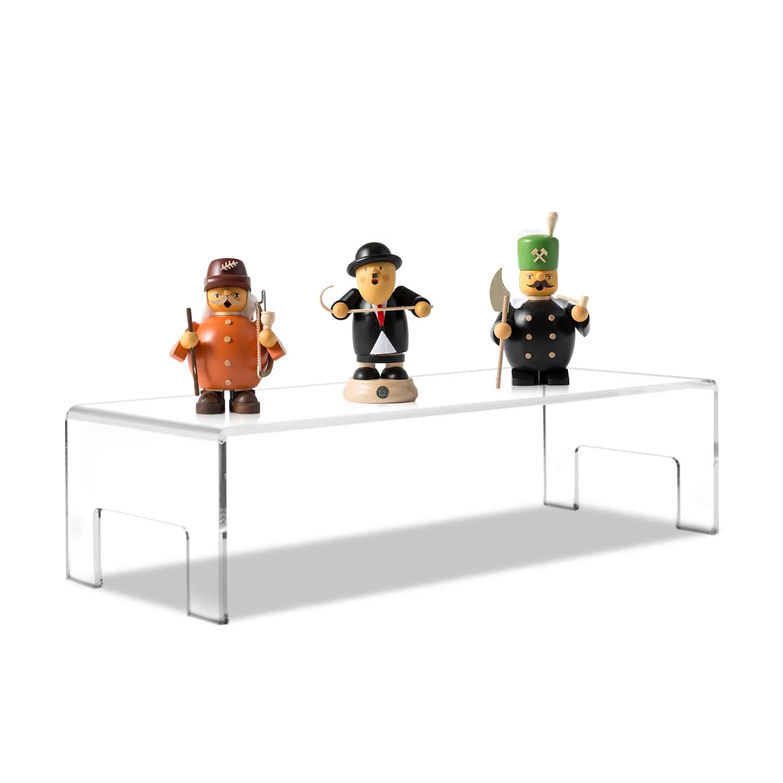 2pcs Transparent Acrylic Cartoon Character Display Stand Shelf Clear Showcase for Figure Collection