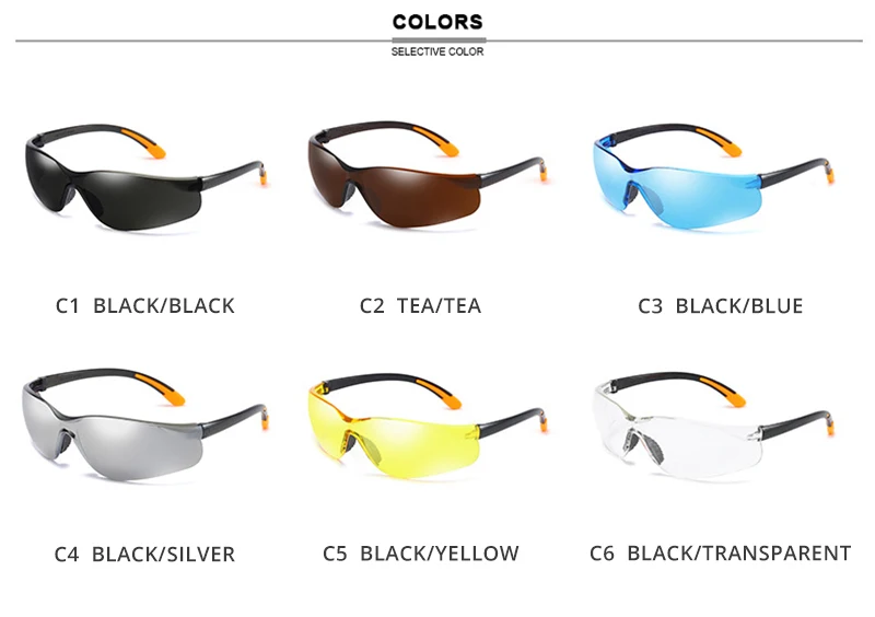 Mode Sport Sonnenbrille Männer Frauen stilvolle Laufen Angeln Wandern Sonnenbrille Vintage Schutzbrille Sonnenbrillen – Detail 7