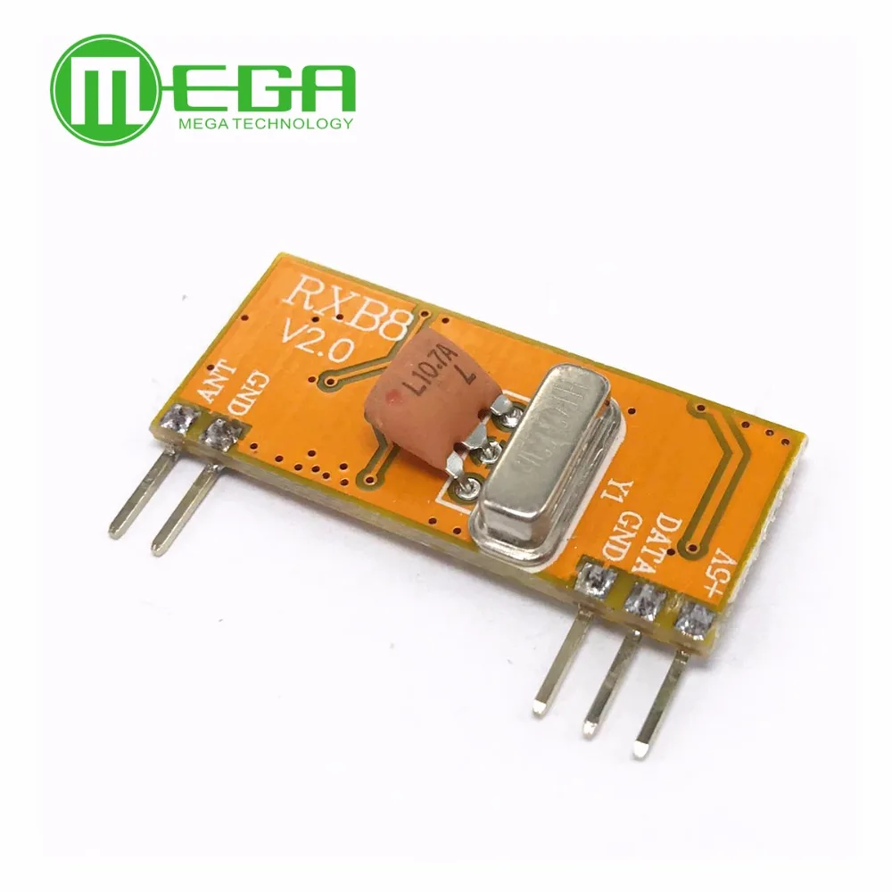 Modulo ricevitore Wireless supereterodina RXB8 433Mhz perfetto per Arduino AVR