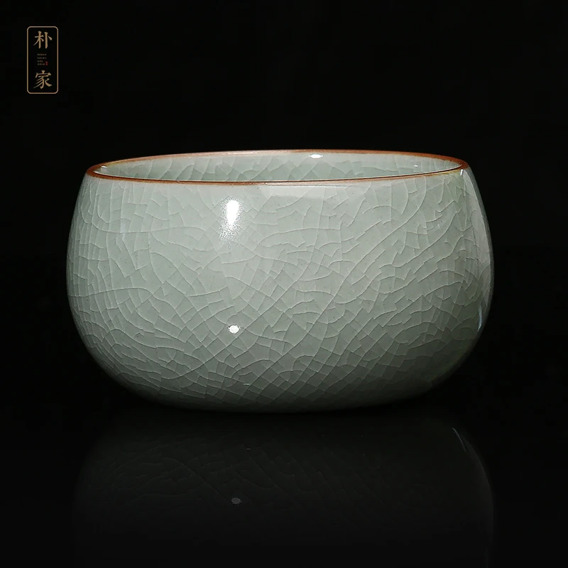 |Li Tinghuai pure manual your kiln to burn the ruzhou your porcelain cups with the master cup personal cup ceramic cup