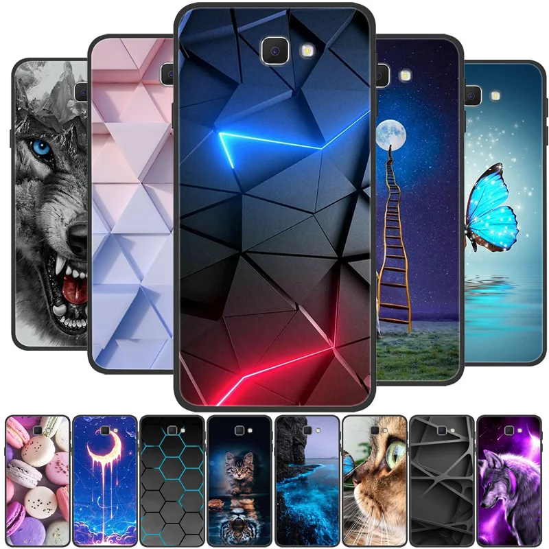 For Samsung J7 Prime 2 Case Silicone Soft TPU Phone Cover for Samsung Galaxy C7 Pro Case Bumper J 7 J7 Prime2 Cover G611 G611F