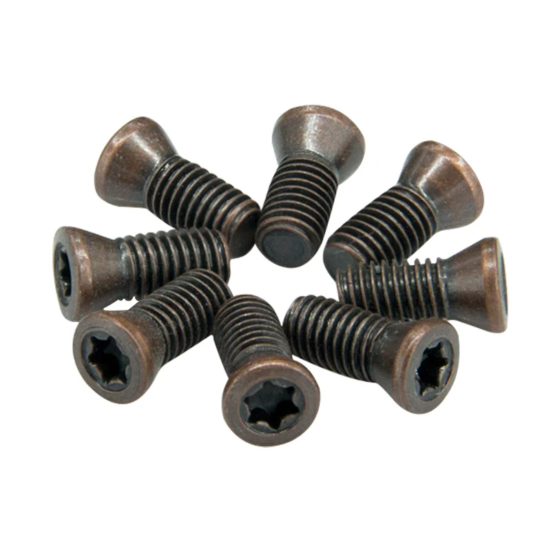 Quincunx Parafuso Cnc Ferramenta Acessórios Chave de Fenda Rod Parafuso de Cabeça de Corte 20 Pcs m1 m2 M2.5 m3 m4 M4.5 m5