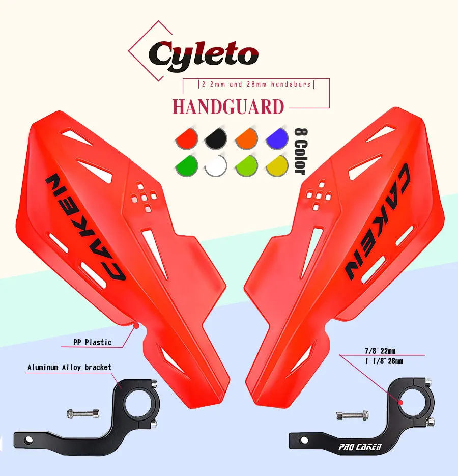 

22 28mm Motorcycle Handguard Handlebar Protection Handle Hand Guards Protector For KTM EXC Honda Yamaha YZ Suzuki Dirt Pit Bike