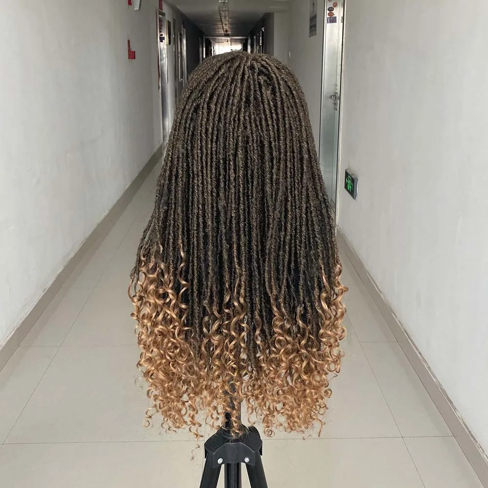 26 Inch Long Ombre Headband Dreadlock Wig, Synthetic