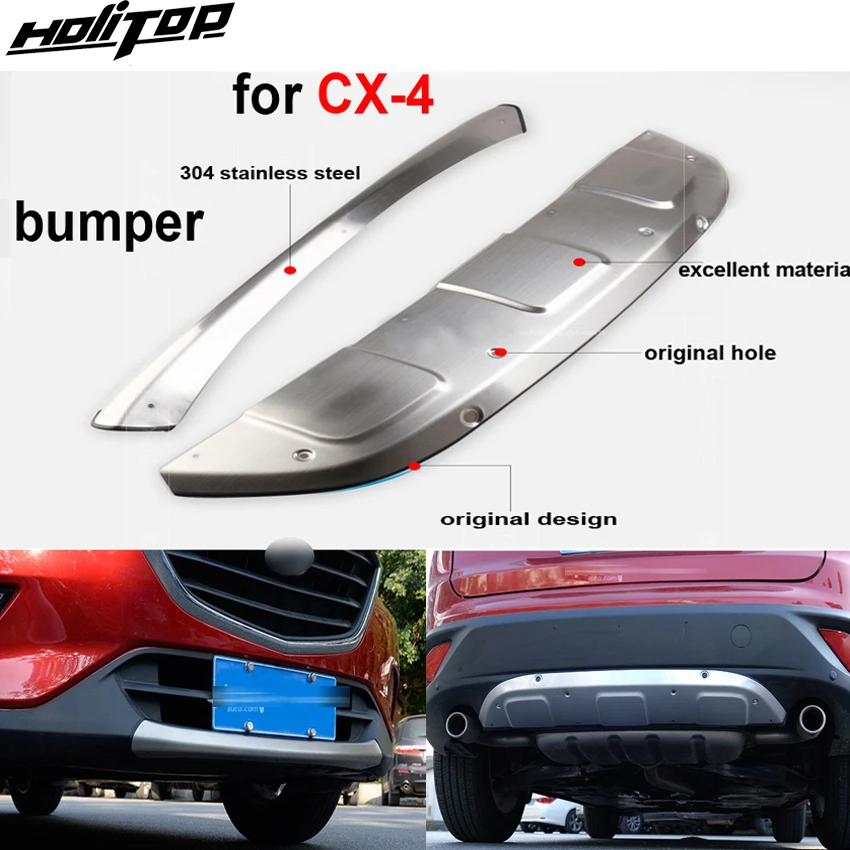 NEW ARRIVAL bumper protector bull bar bumper guard for Mazda CX-4, real 304 stainless steel, 7 years old seller, Safe & reliable