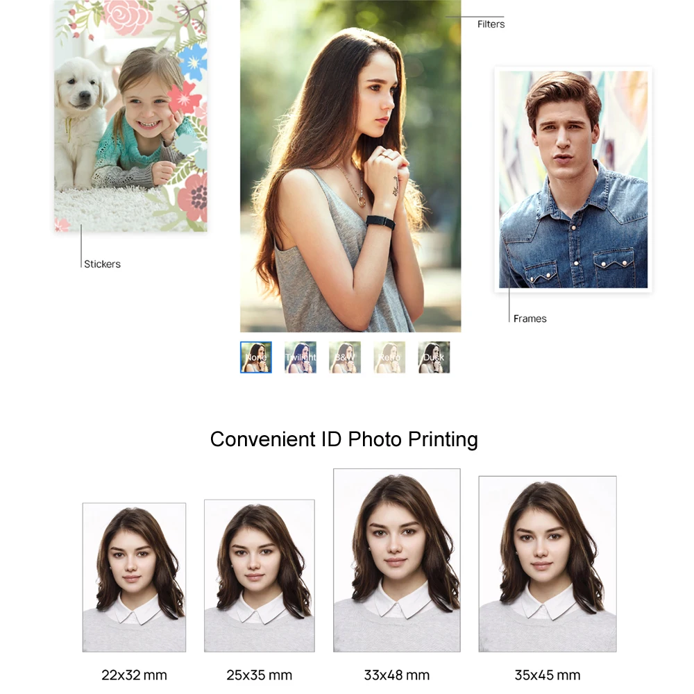 Original Huawei pocket Photo Printer Paper Print Papers 20 sheets in 1 pack ZINK Pocket Paper for HUAWEI Photo Printer cv80