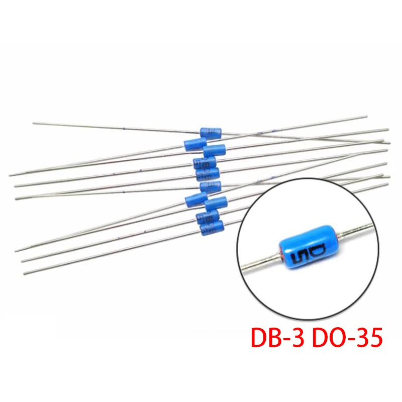 

50PCS DB3 DB-3 Diac Trigger Diodes DO-35 DO-204AH