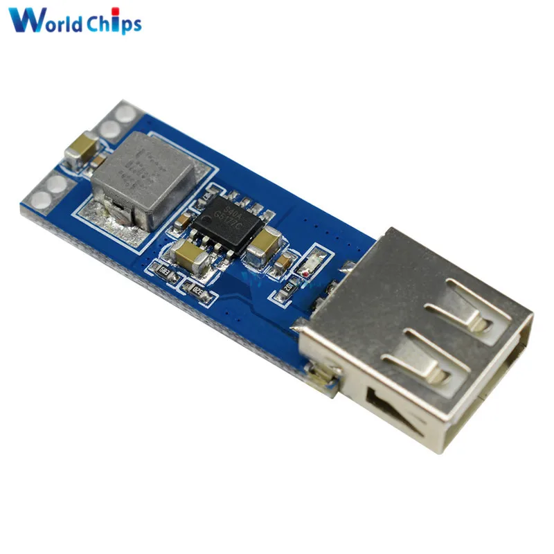 Power Charge Module Step Up DC-DC 3V/3.3V/3.7V/4.2V to 5V USB 1A 2A Step Up Step-Up Boost Converter Vehicle Power Charge Module