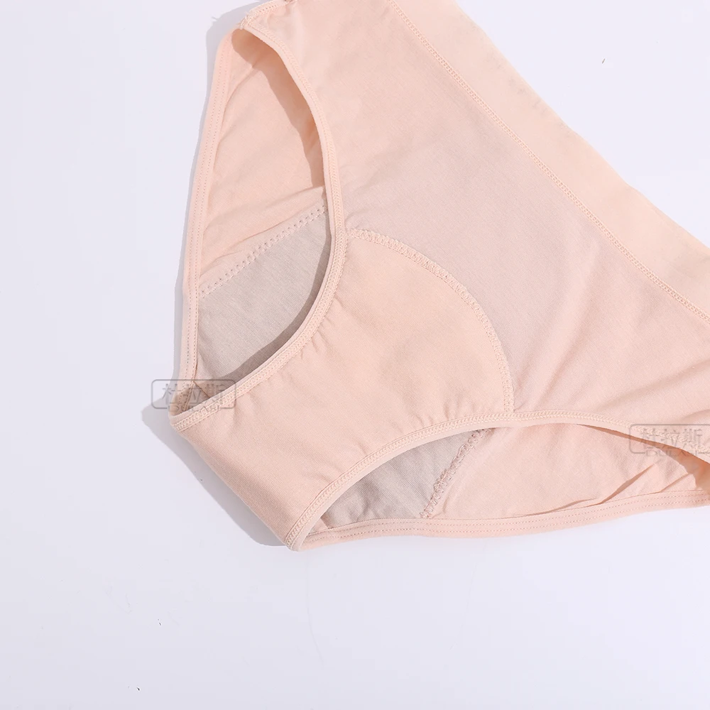 Bamboo  Leak Proof Menstrual Panties Women Heavy Absorbency 4-Layer Waterproof Period Underwear Incontinence Pants Dropshipping