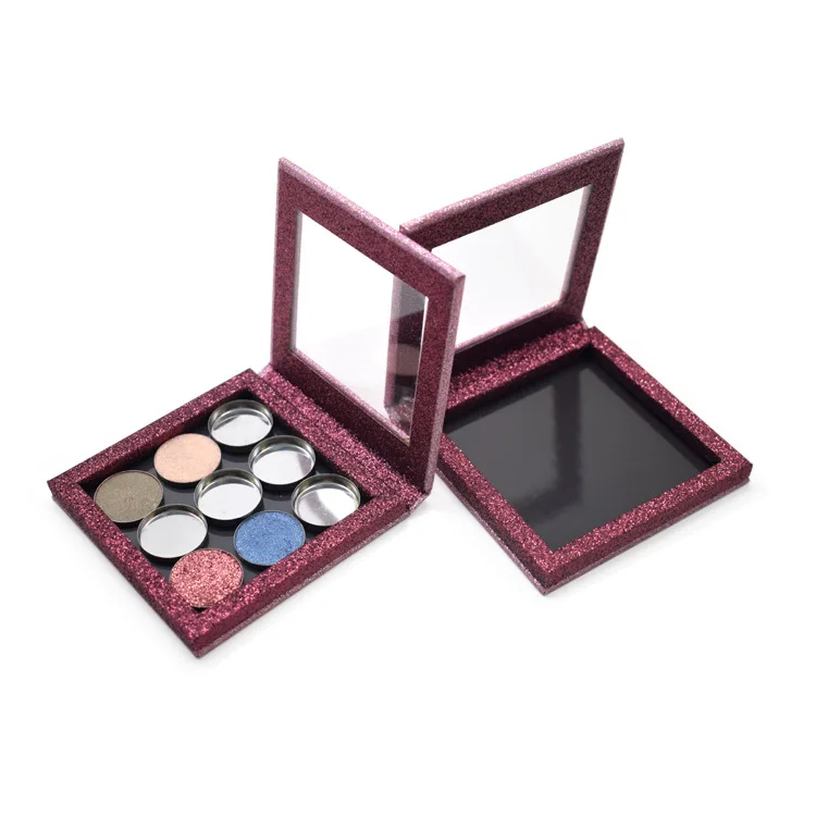 Magnetic Palette Portable Makeup Sub-package Storage Empty Box Autonomous Eye Shadow Lipstick Plate Sale