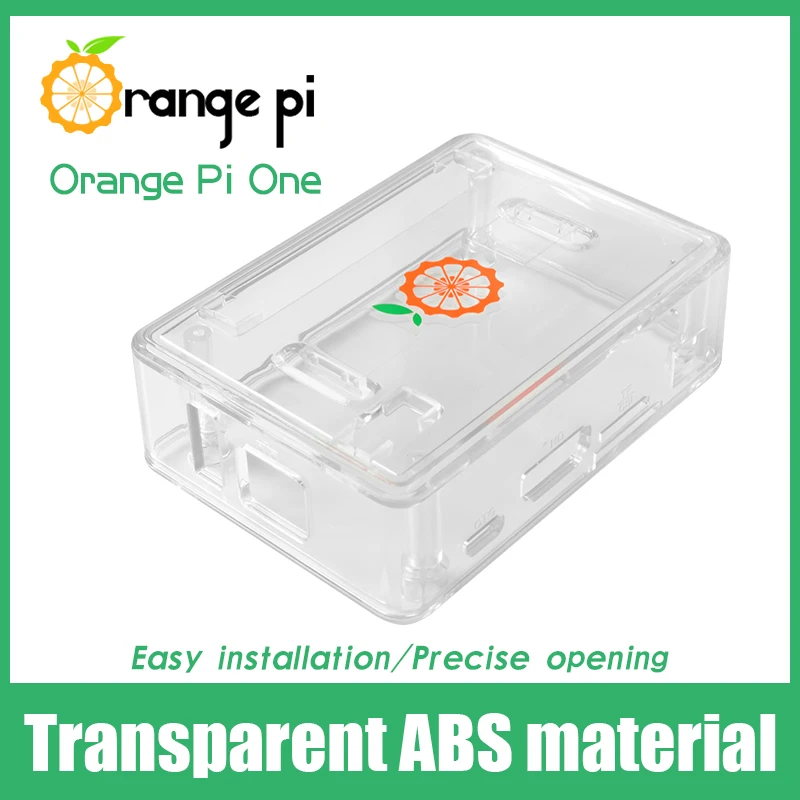 Orange Pi ABS Transparent  Protective Case for Pi One/ OPI One Plus  No Black Case