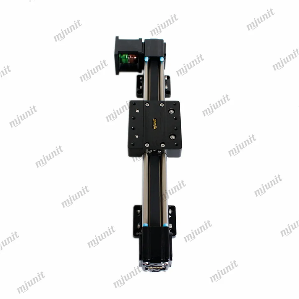 

mjunit displacement handling synchronous belt sliding platform module single axis robotic arm multi axis motion linear guide